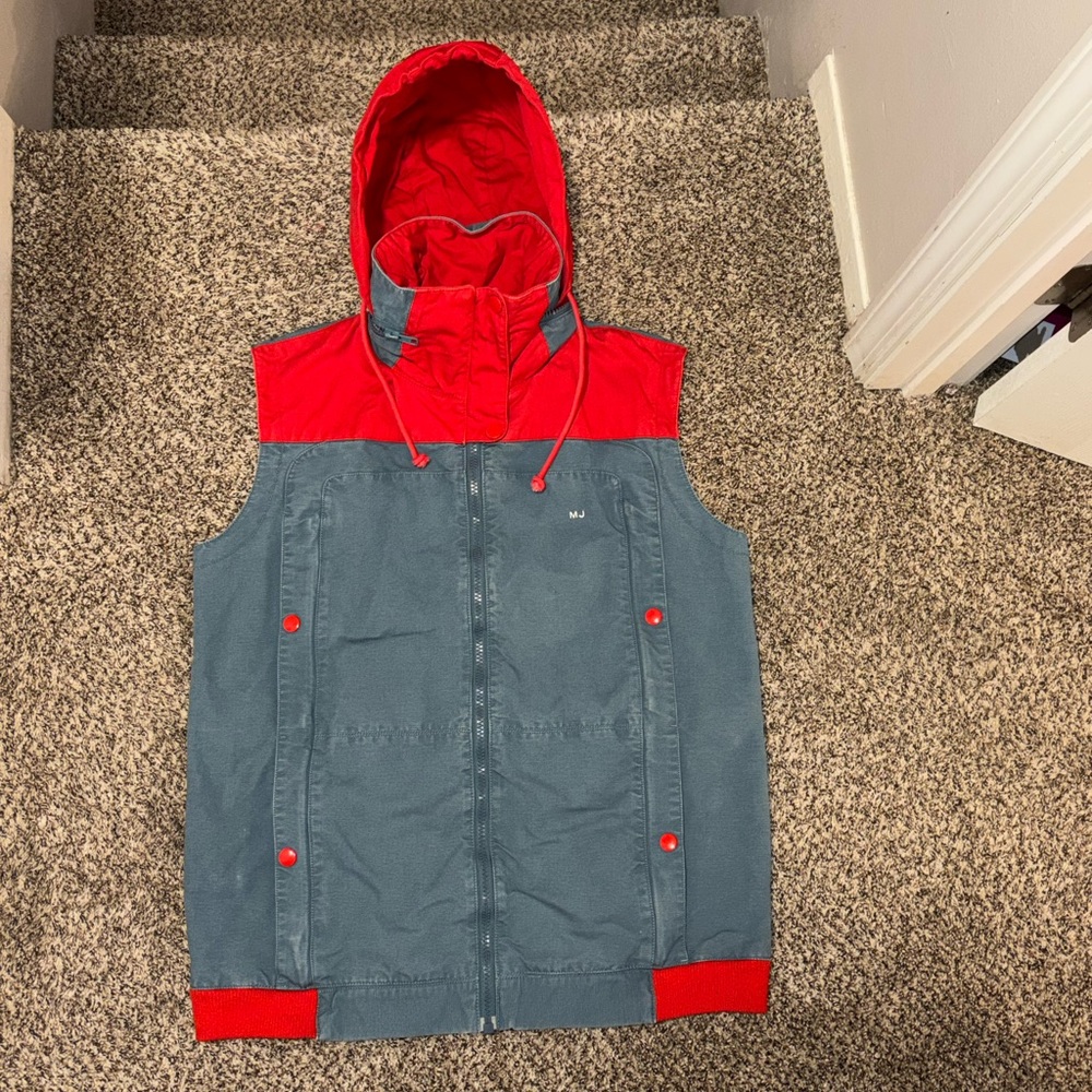 Marc Jacob’s vintage denim utility Vest. Large men’s